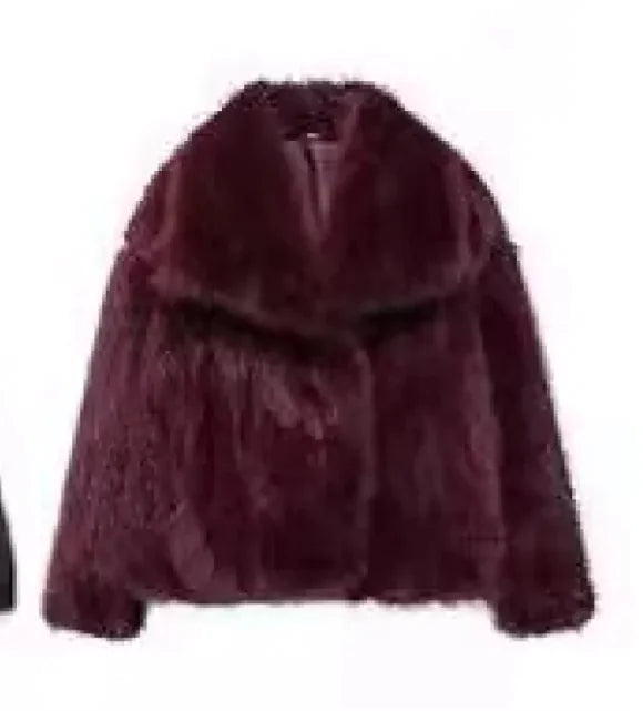 Cozy Women’s Winter Plush Coat