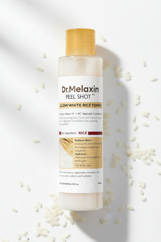 Peel Shot Glow Rice Toner 200Ml Hydrated Skin Cleansing Skin Korean Skin Care