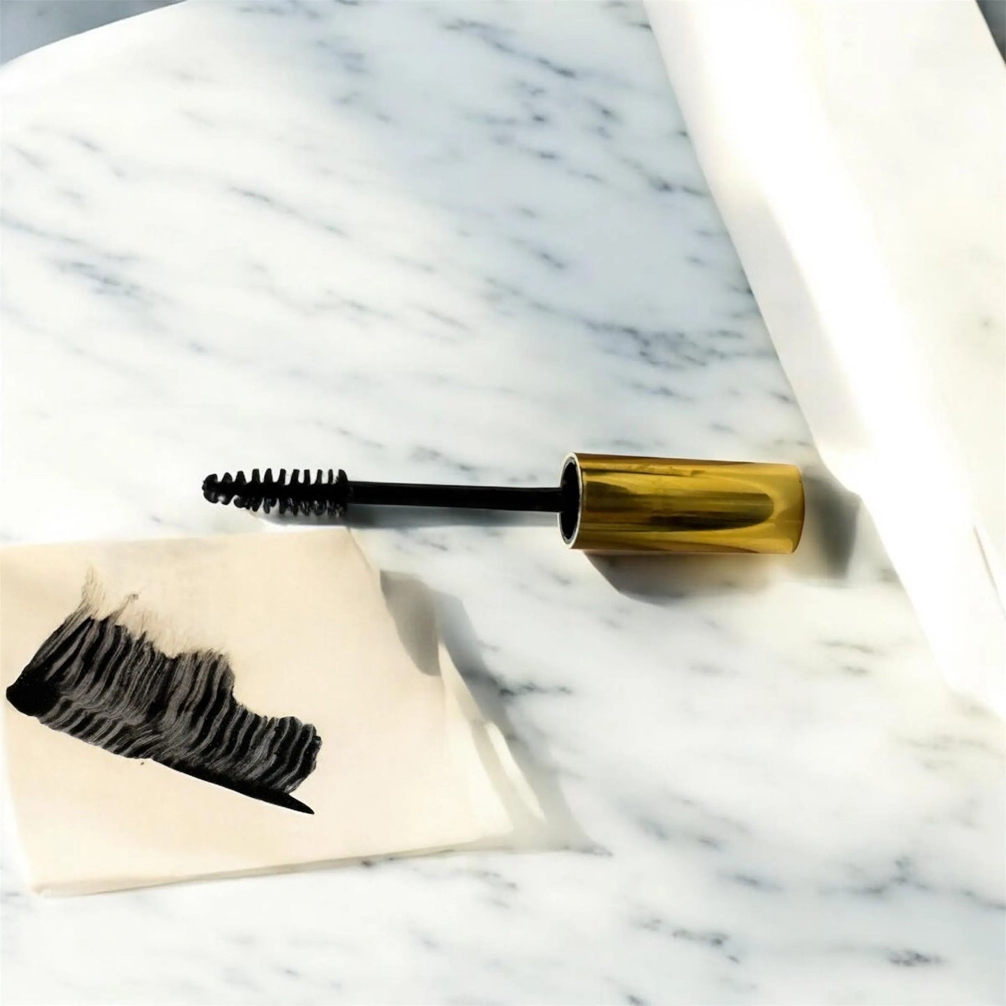 Natural Mascara for Sensitive Eyes | 6 Ingredients | Handmade Clean Beauty | Non-Toxic Minimalist Makeup