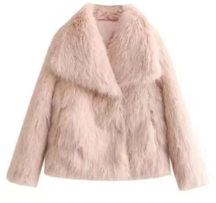 Cozy Women’s Winter Plush Coat