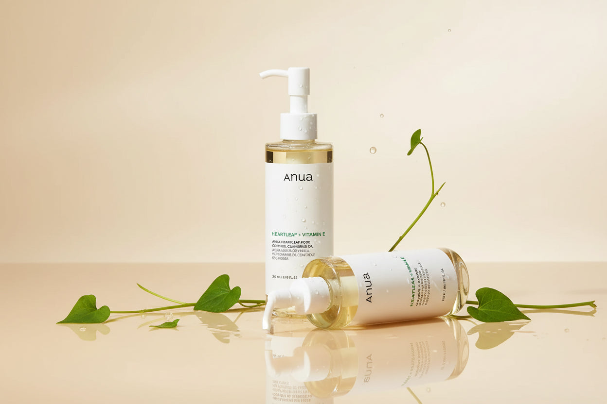 Anua Heartleaf Pore Control Cleansing Oil Oil Cleanser for Face Makeup Blackhead Remover Korean Skin Care 6.76 fl oz(200ml) (original)