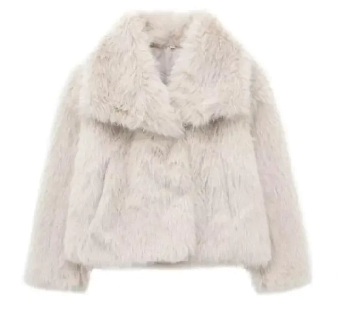 Cozy Women’s Winter Plush Coat